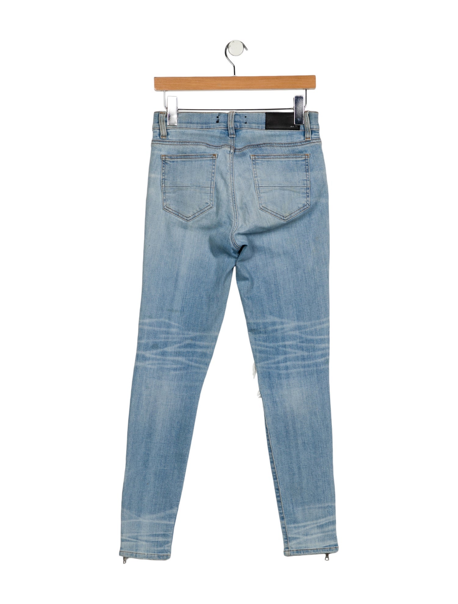 Amiri Low-Rise Skinny Leg Jeans