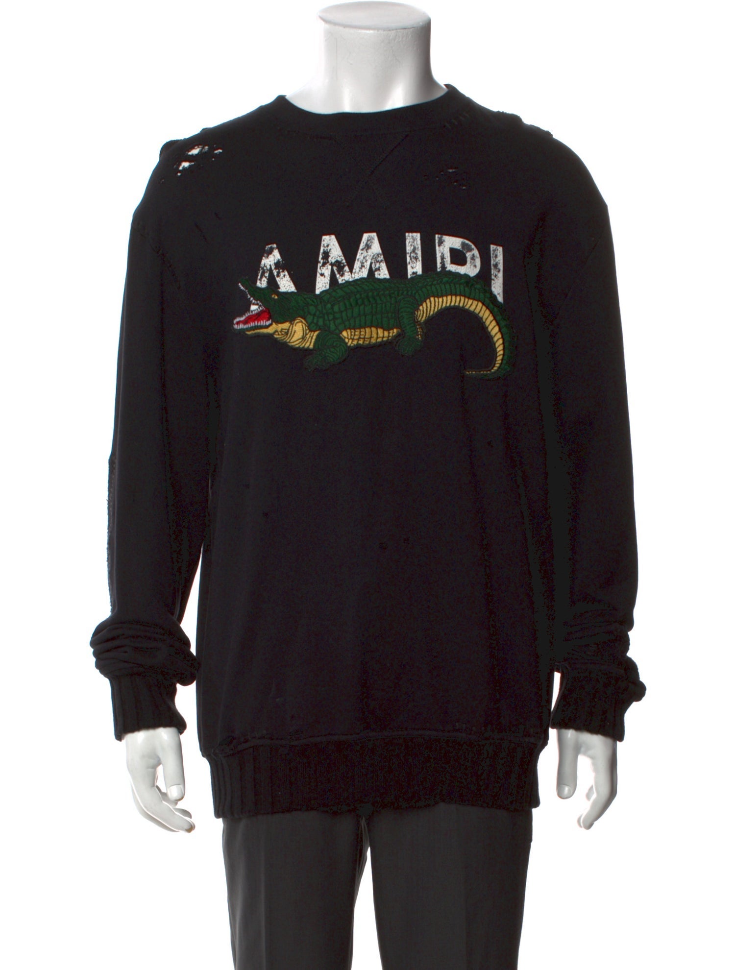 Amiri Graphic Print Crew Neck Sweatshirt