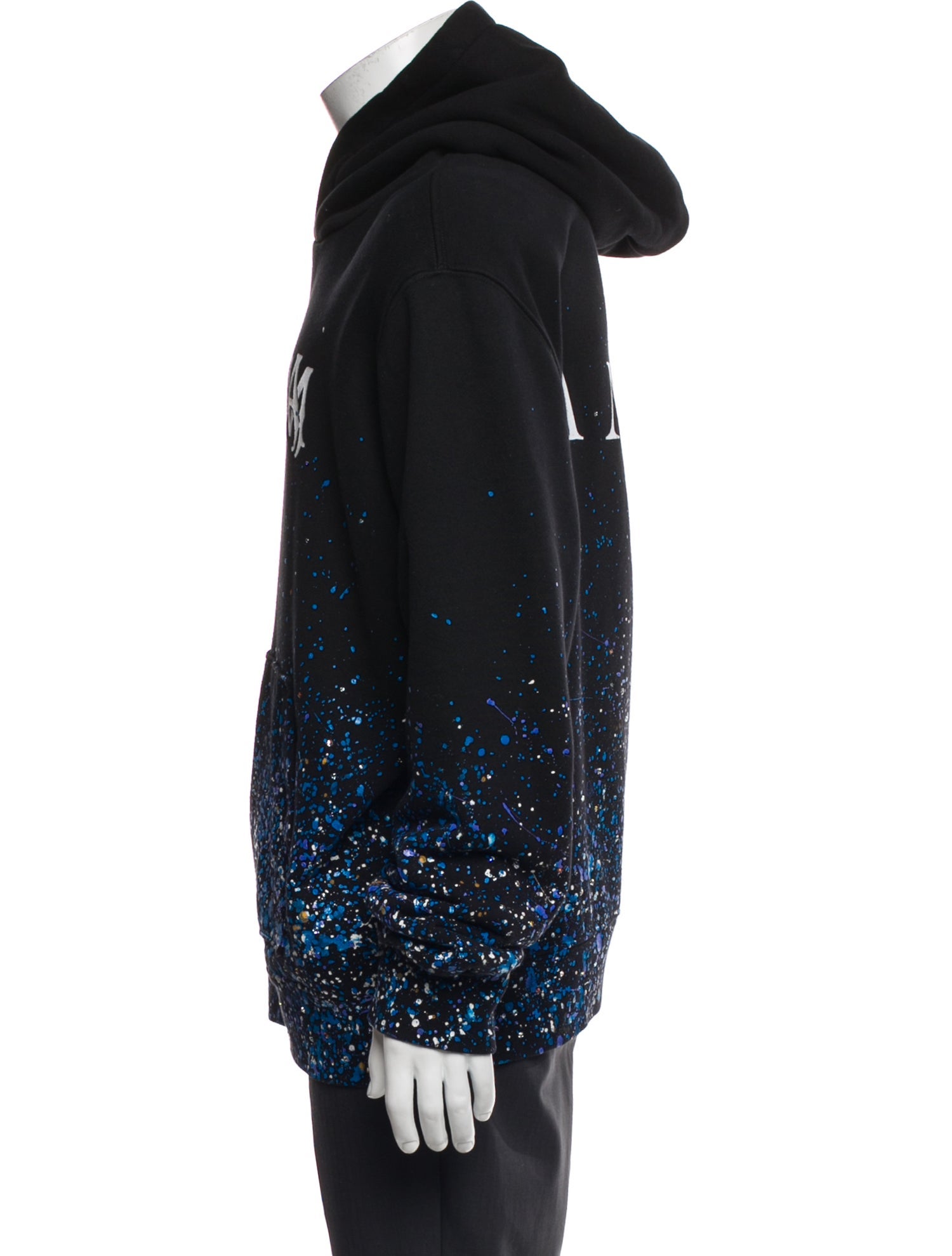 Amiri Graphic Print Crew Neck Hoodie