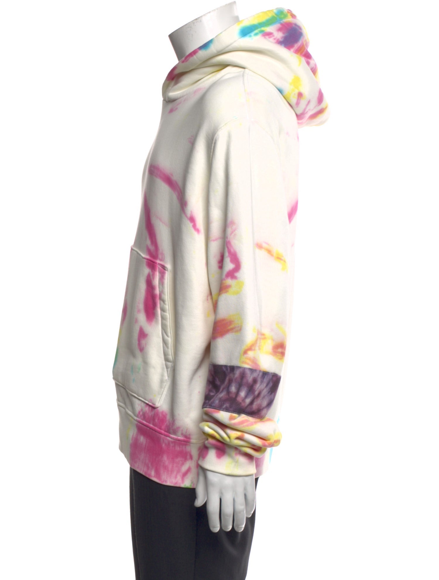 Amiri Tie-Dye Print Crew Neck Hoodie