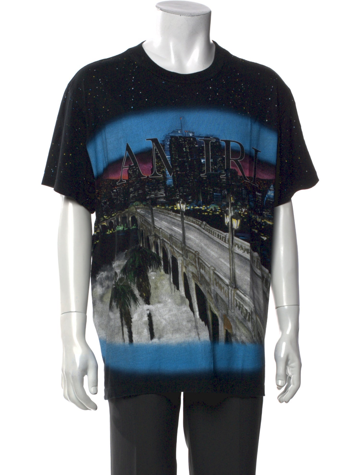 Amiri Graphic Print Crew Neck T-Shirt