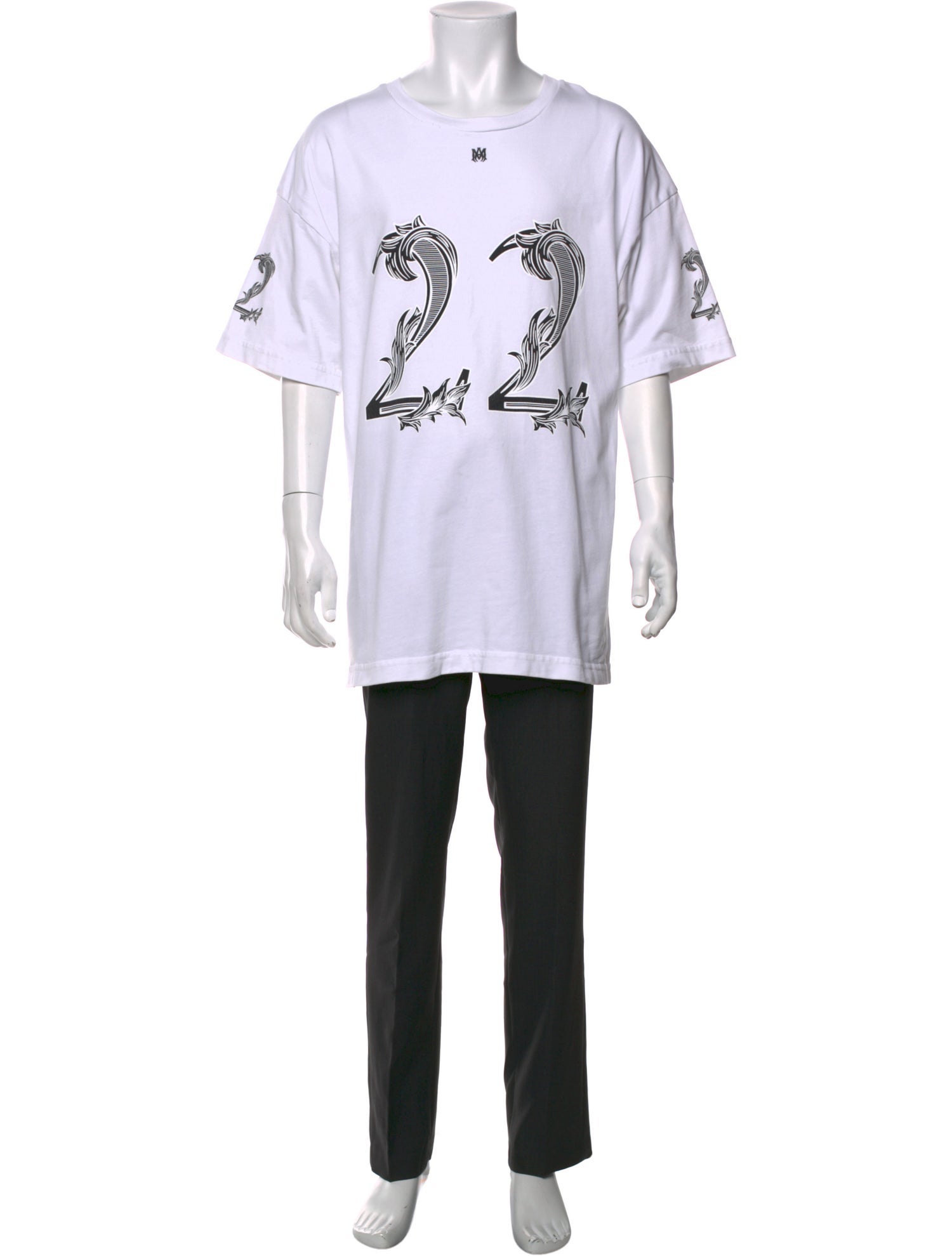 Amiri Graphic Print Crew Neck T-Shirt