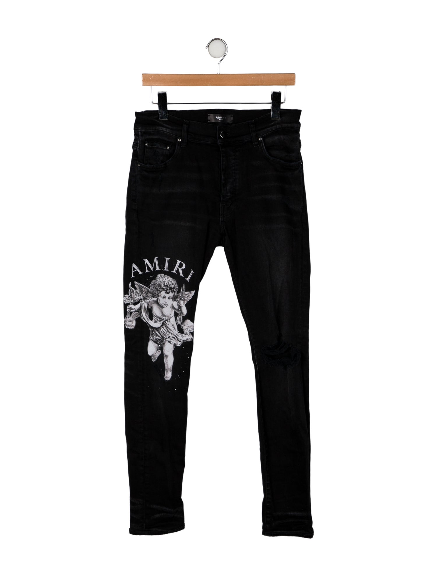 Amiri Mid-Rise Skinny Leg Jeans