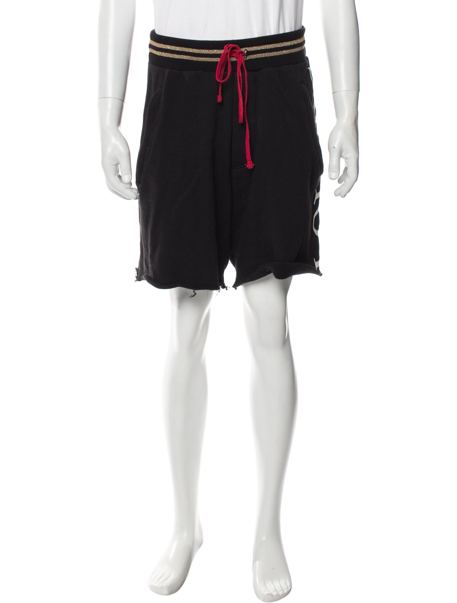 Amiri Striped Jogger Shorts