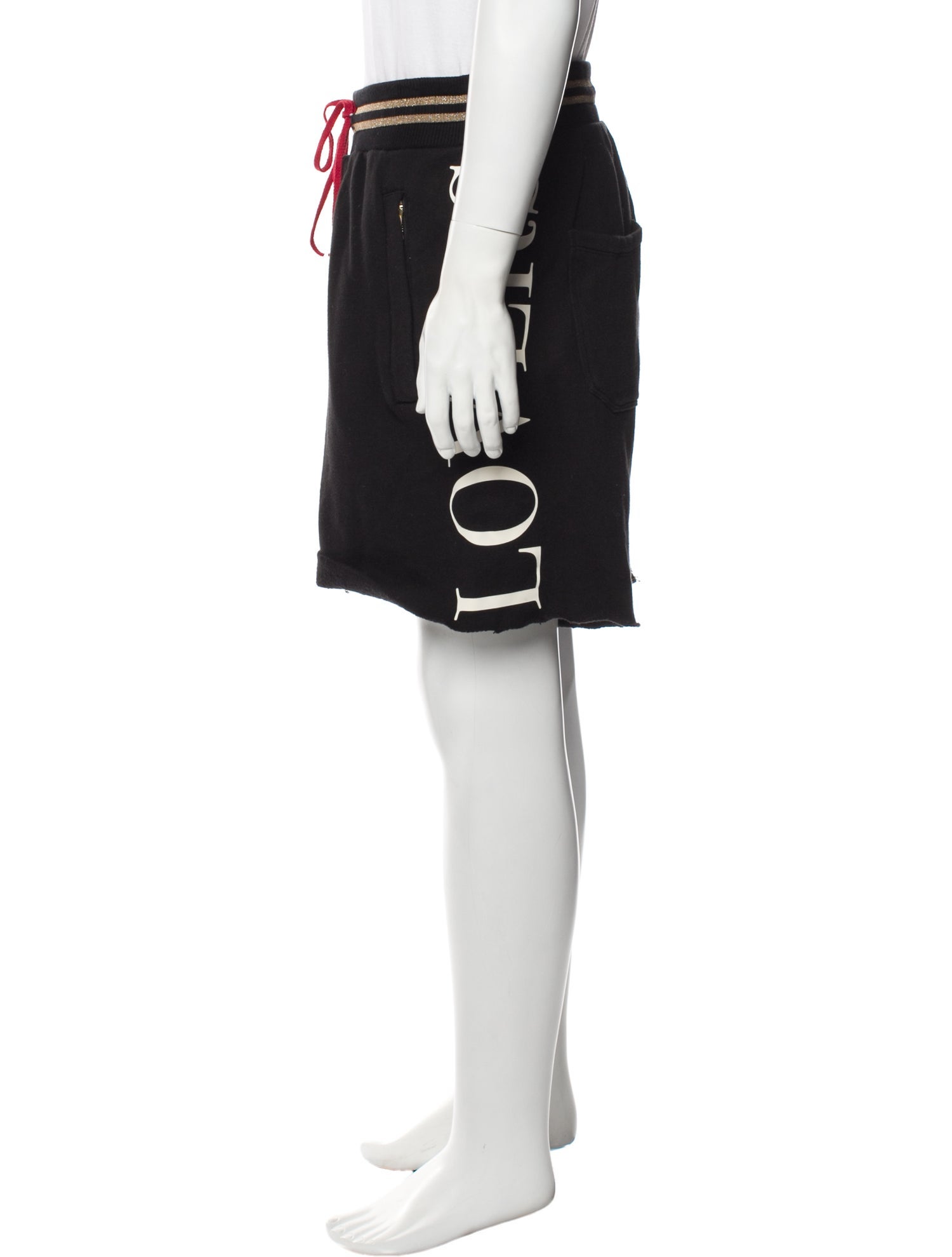 Amiri Striped Jogger Shorts