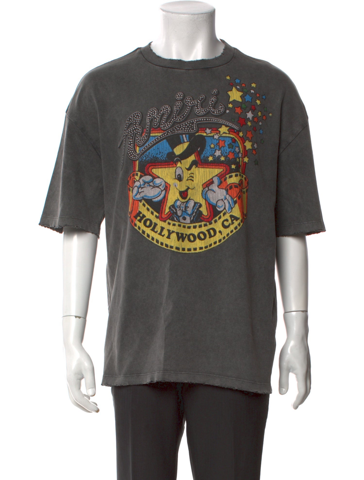 Amiri Graphic Print Crew Neck T-Shirt