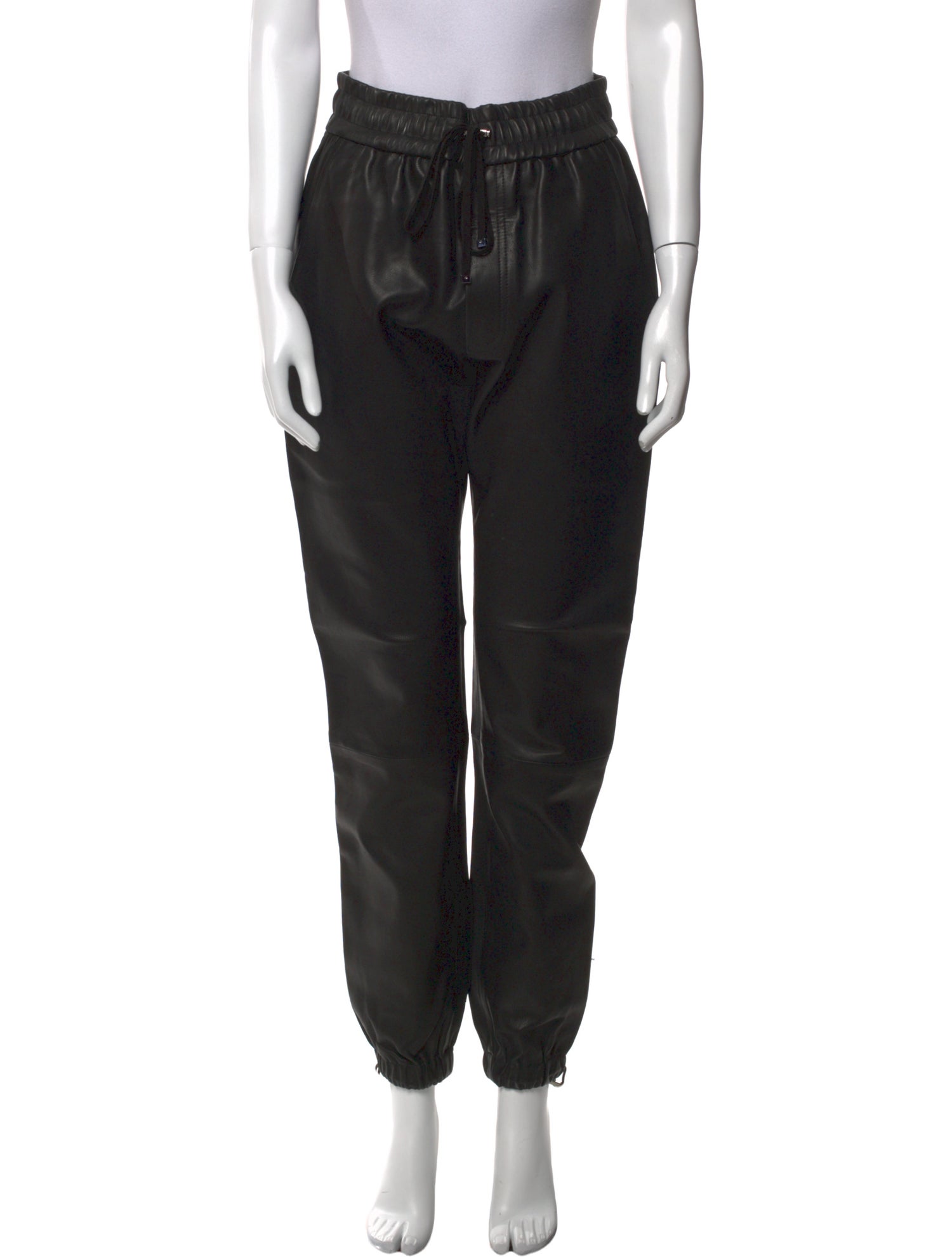 Amiri Leather Skinny Leg Pants