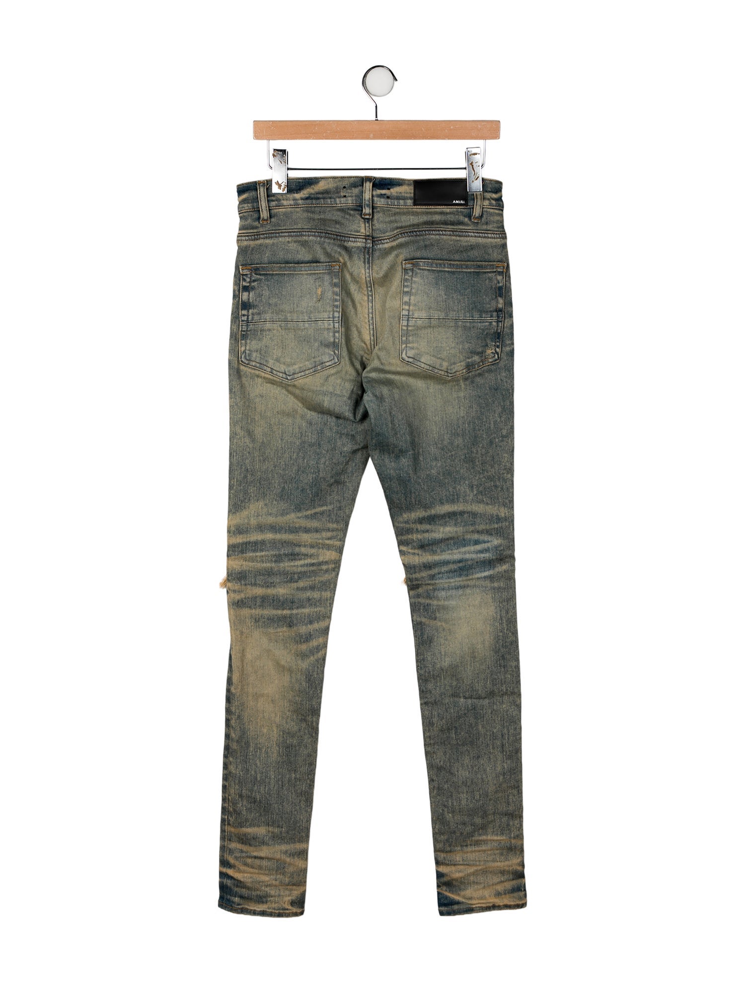 Amiri High-Rise Skinny Leg Jeans