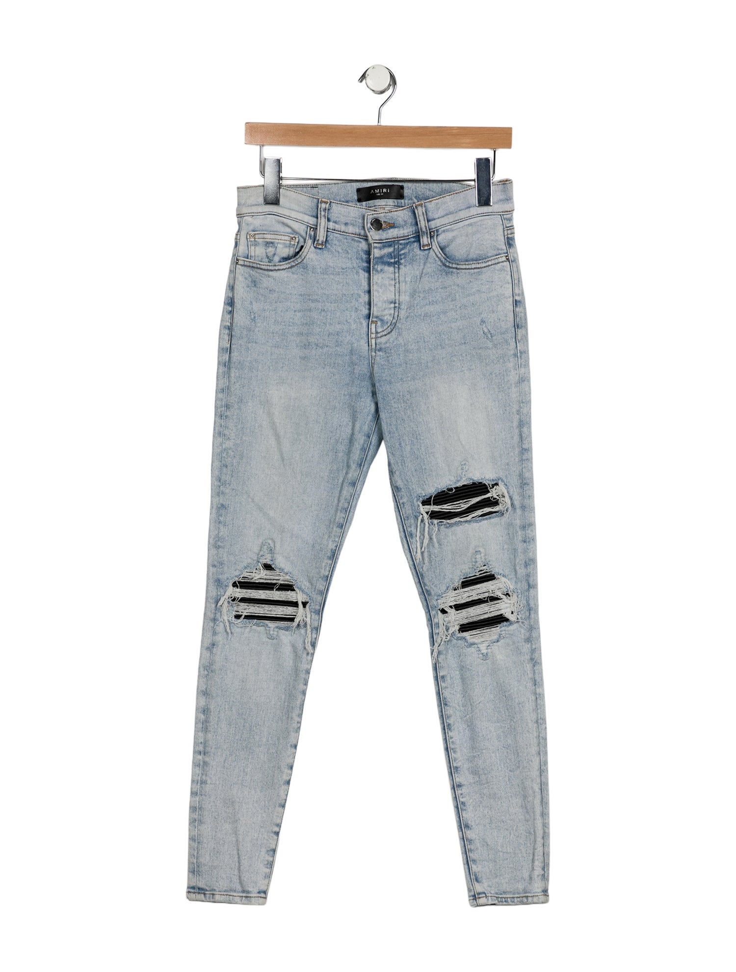 Amiri Mid-Rise Skinny Leg Jeans