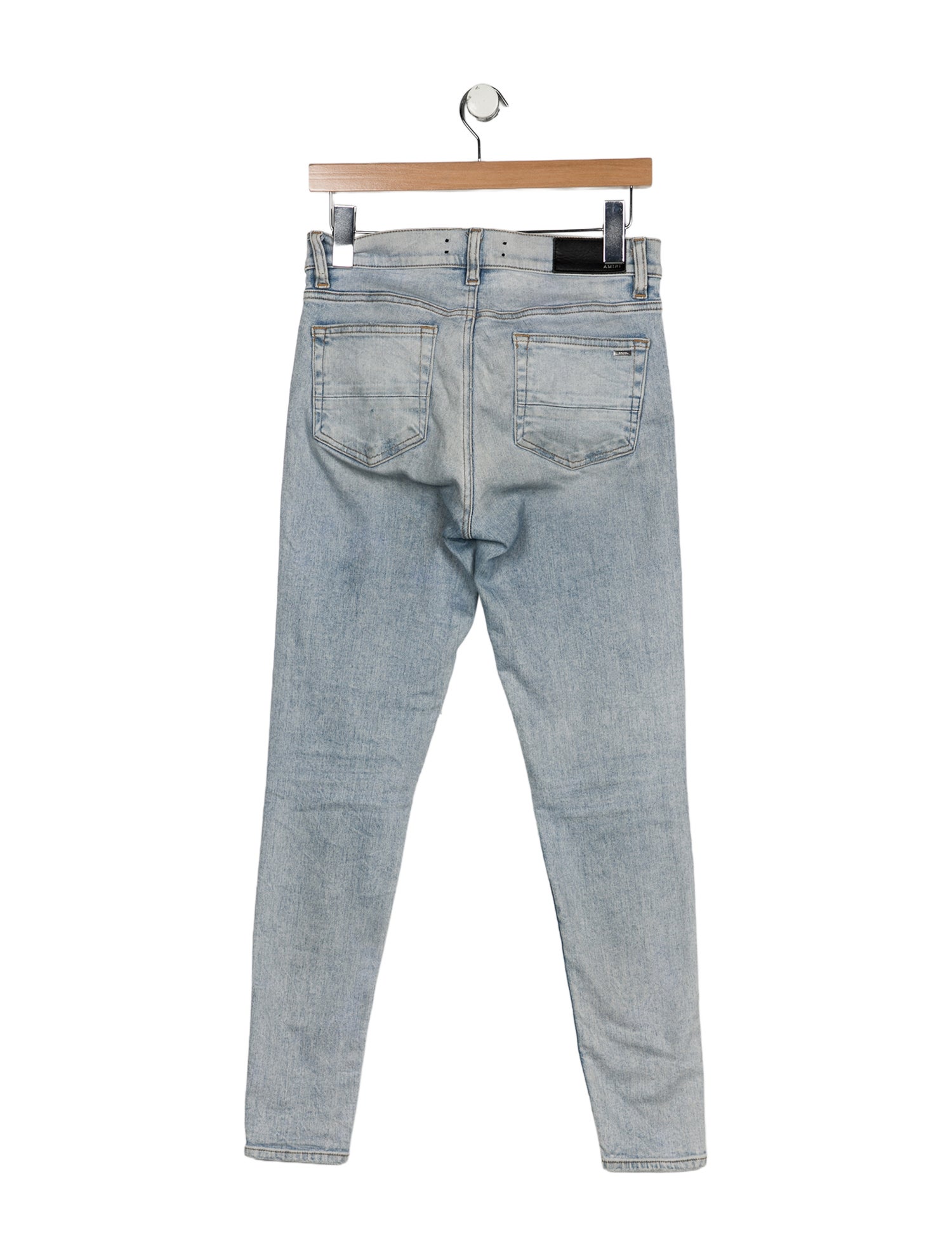 Amiri Mid-Rise Skinny Leg Jeans