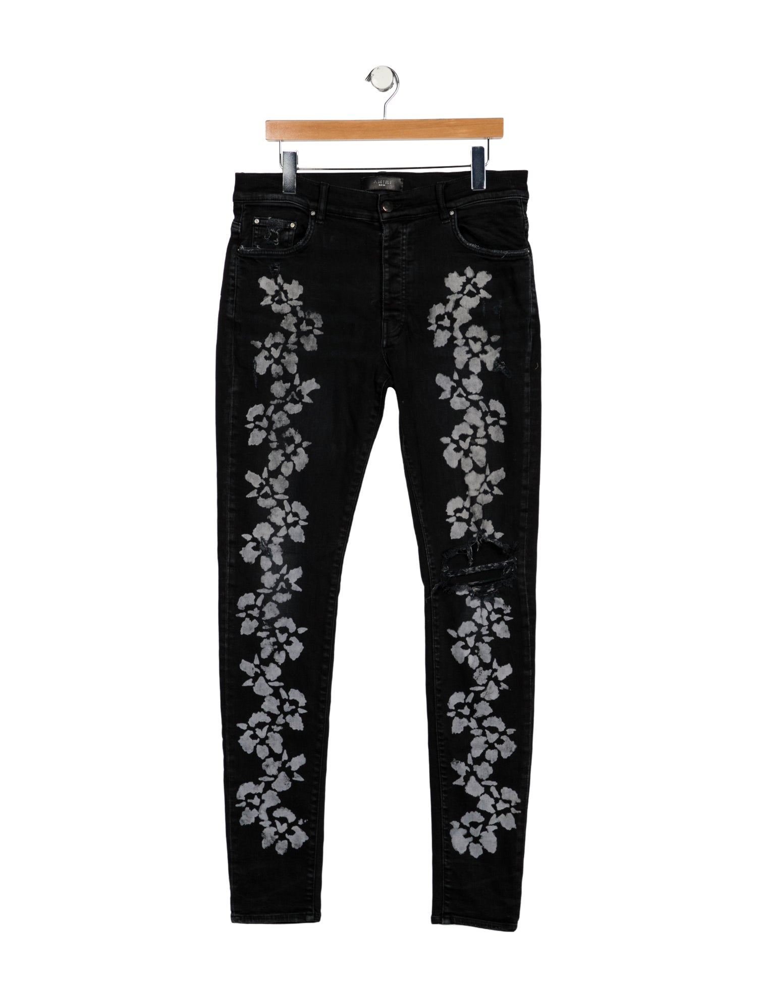 Amiri High-Rise Skinny Leg Jeans