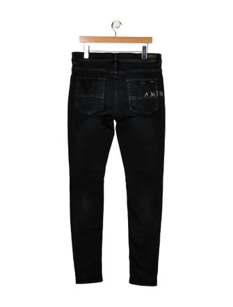 Amiri High-Rise Skinny Leg Jeans