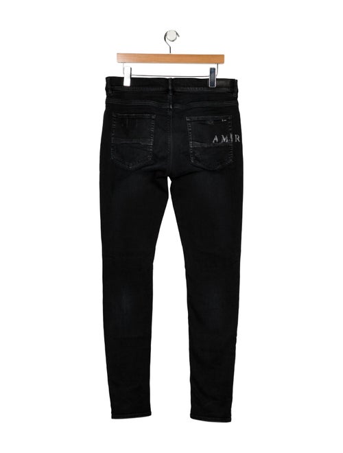 Amiri High-Rise Skinny Leg Jeans