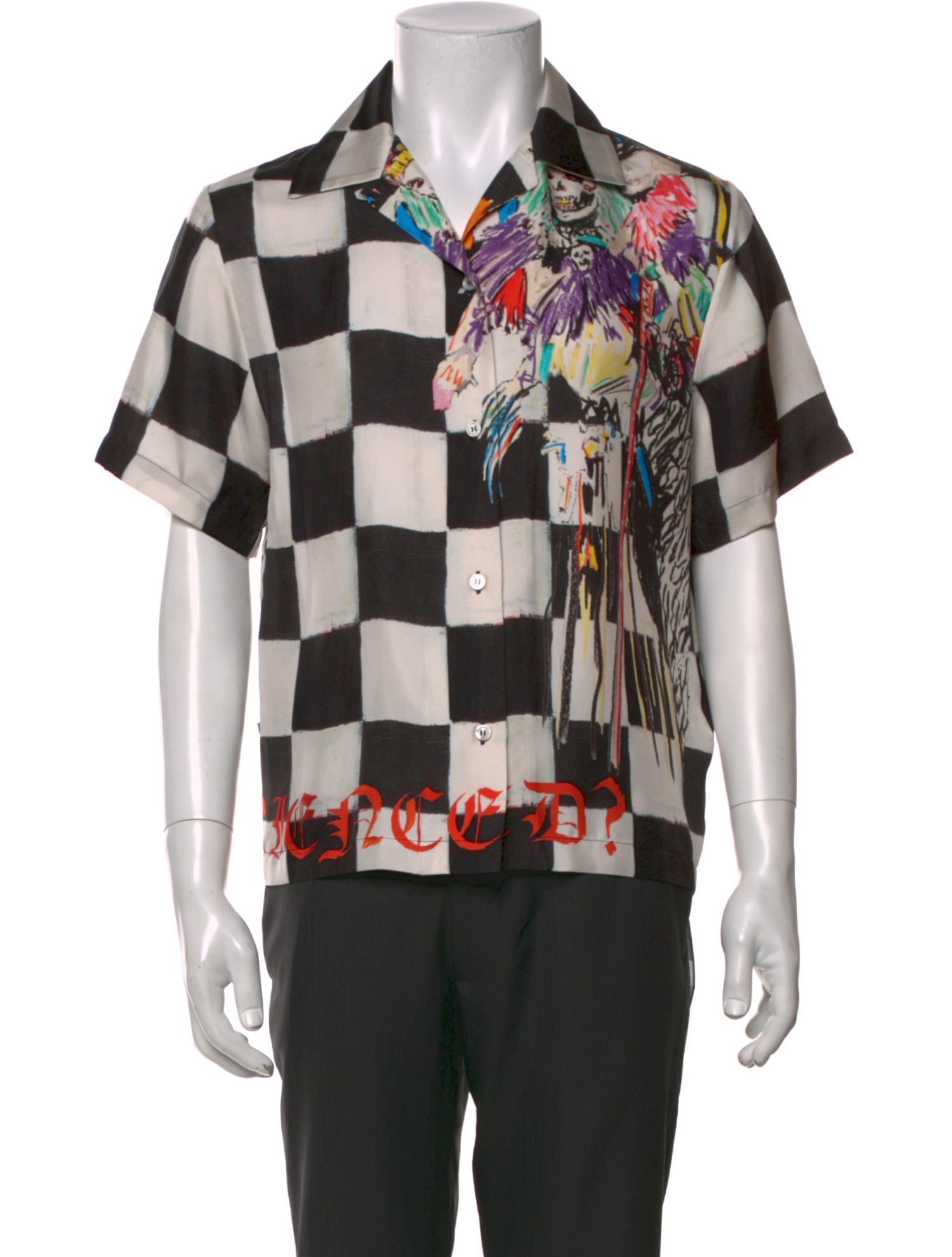 Amiri Silk Printed Shirt w/ Tags