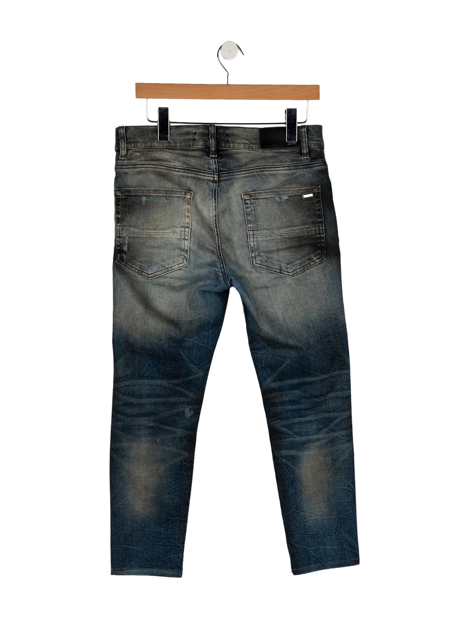 Amiri Mid-Rise Skinny Leg Jeans
