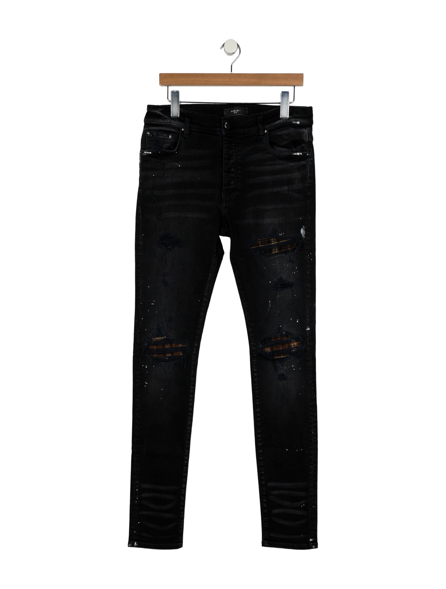 Amiri Mid-Rise Skinny Leg Jeans