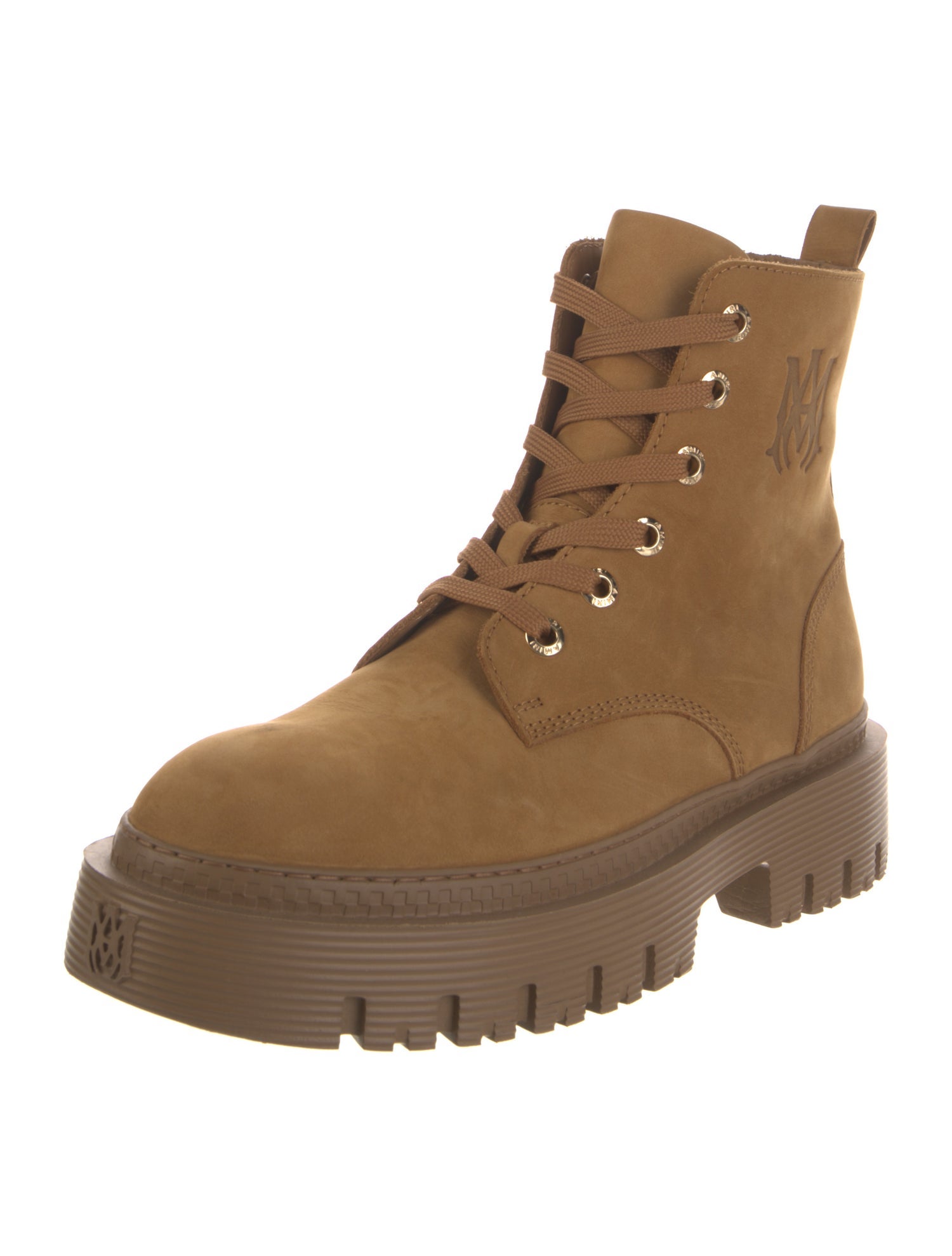 Amiri Suede Lace-Up Boots