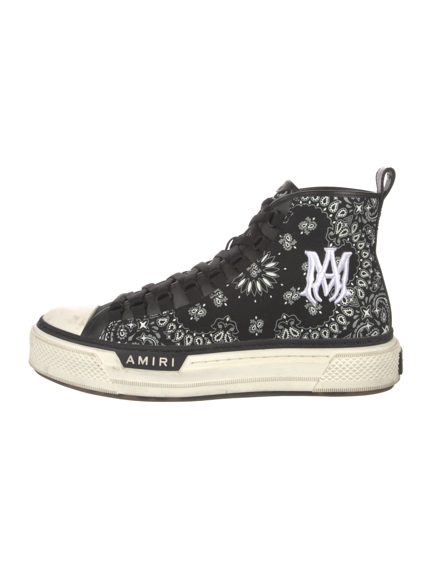 Amiri Canvas Printed Sneakers