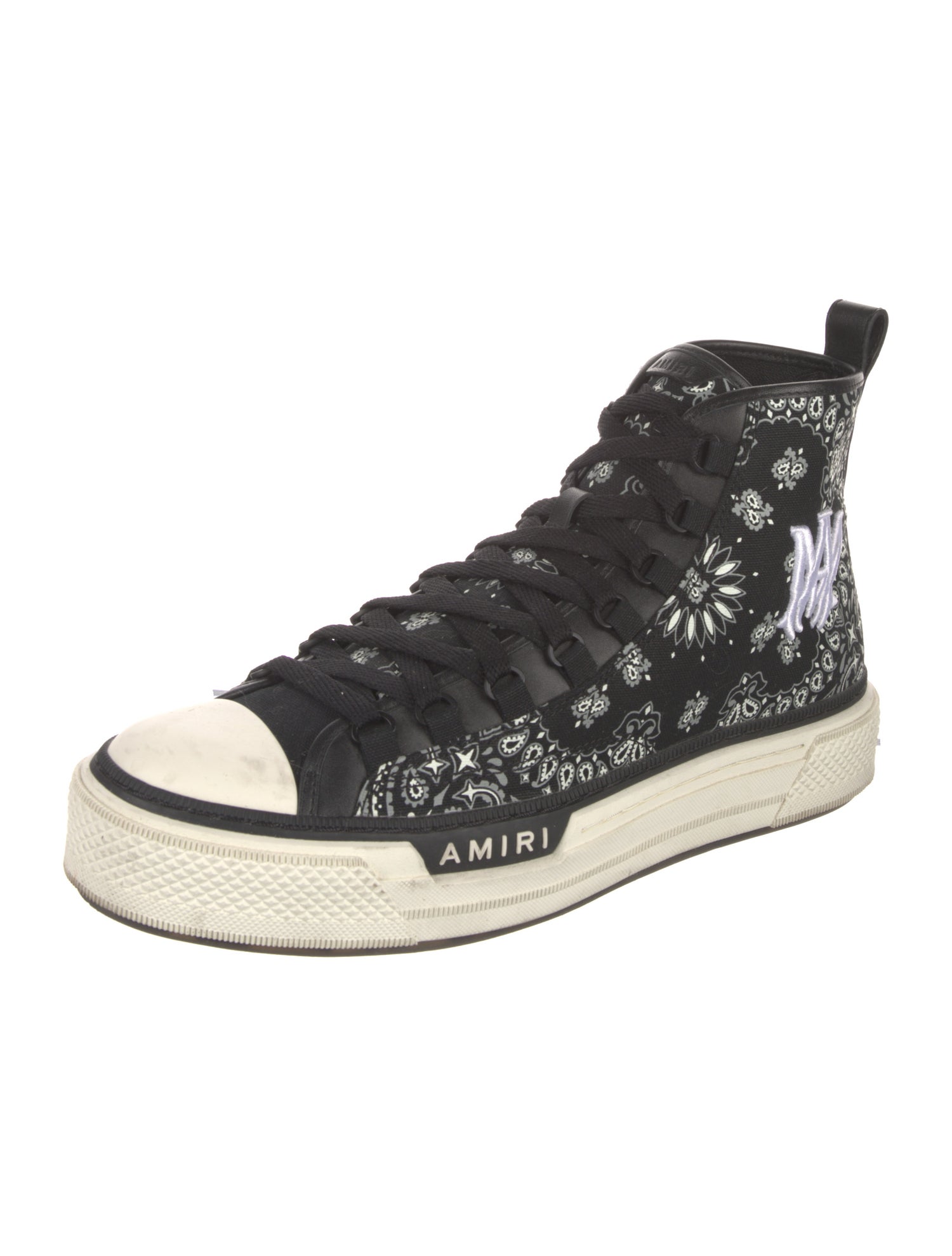Amiri Canvas Printed Sneakers