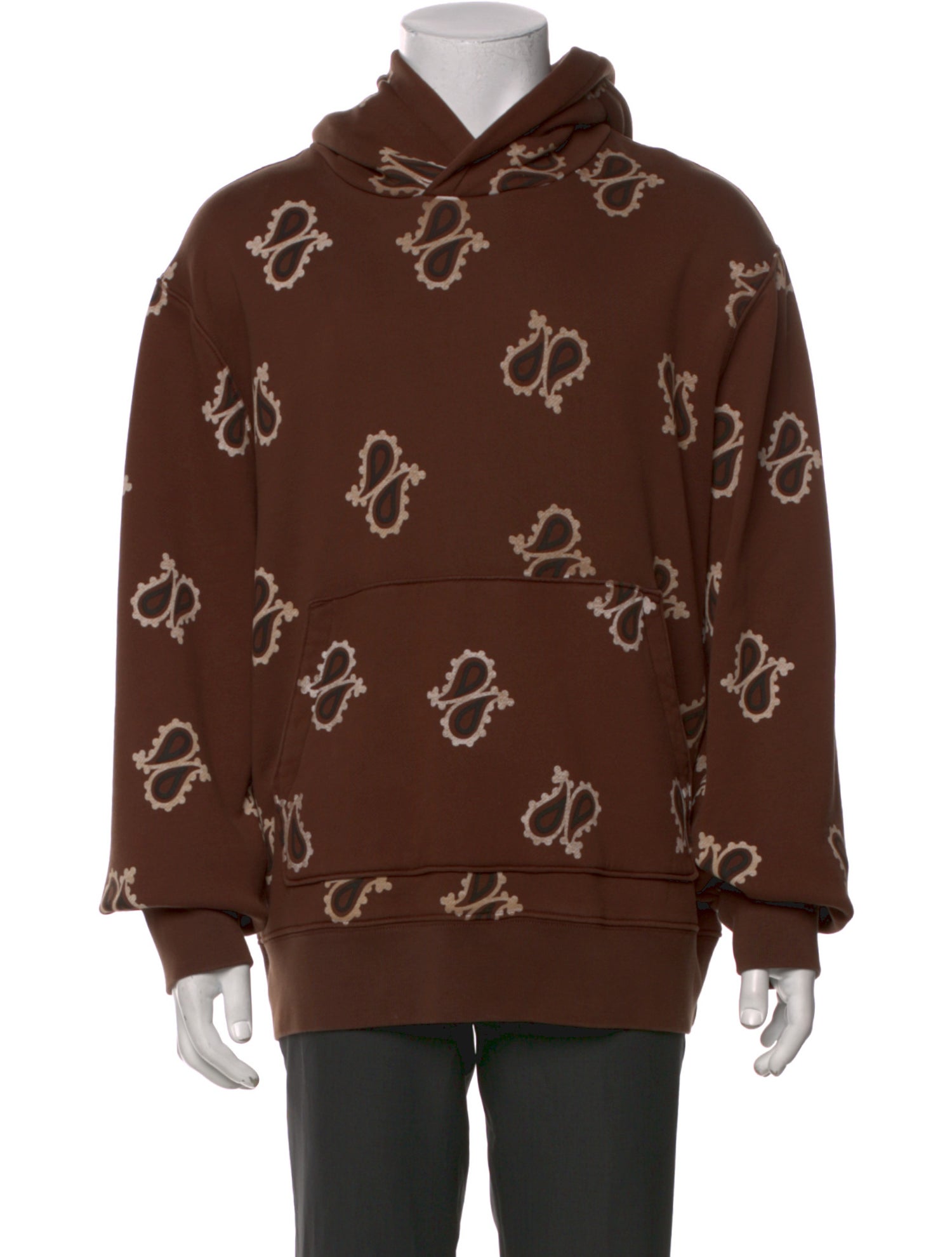 Amiri Printed Crew Neck Hoodie