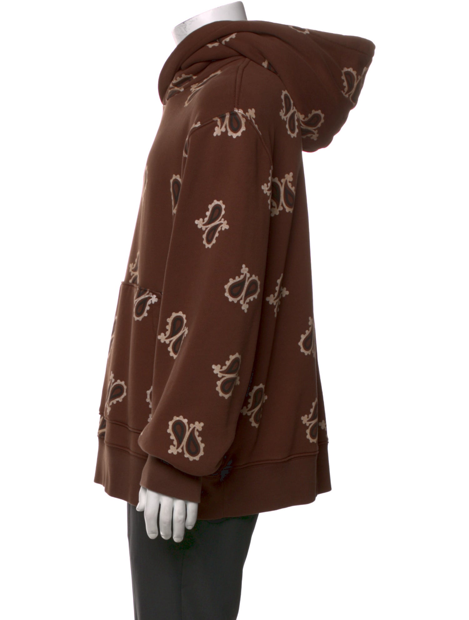 Amiri Printed Crew Neck Hoodie