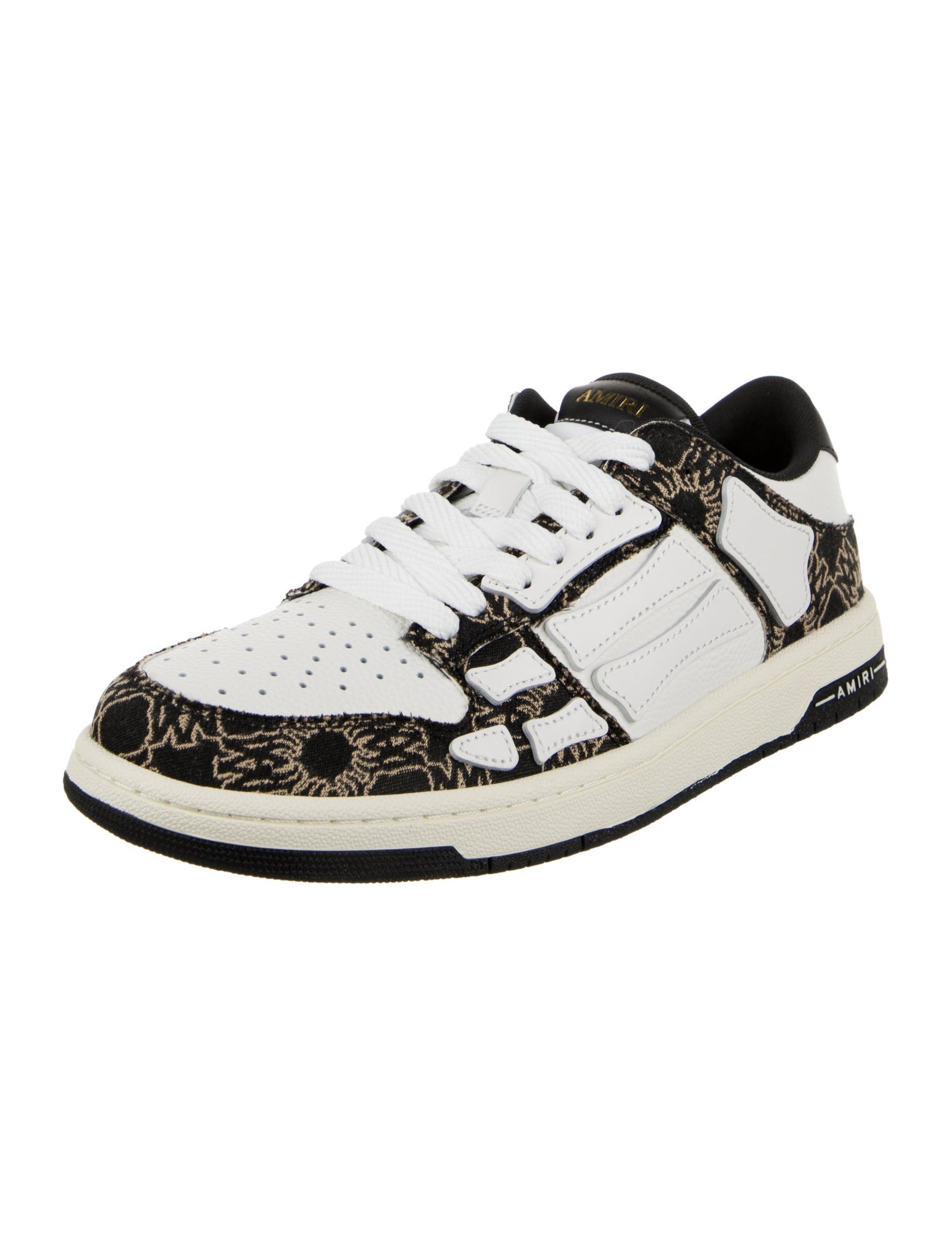 Amiri Canvas Printed Athletic Sneakers