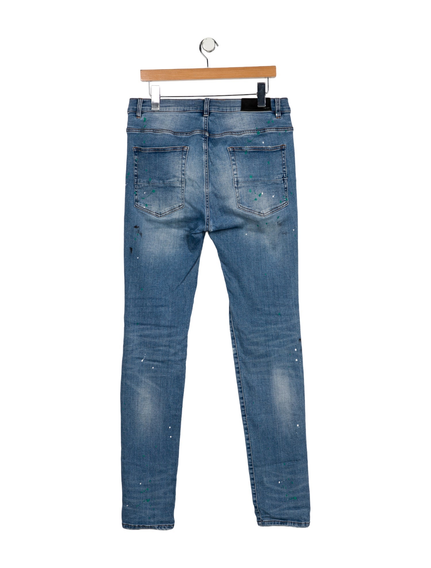 Amiri Mid-Rise Skinny Leg Jeans