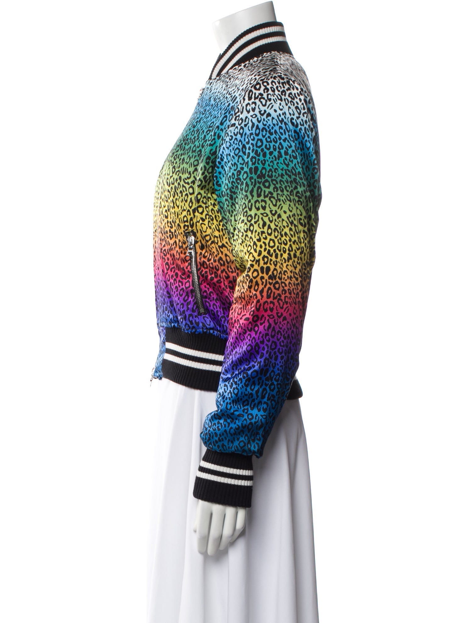 Amiri Silk Printed Bomber Jacket