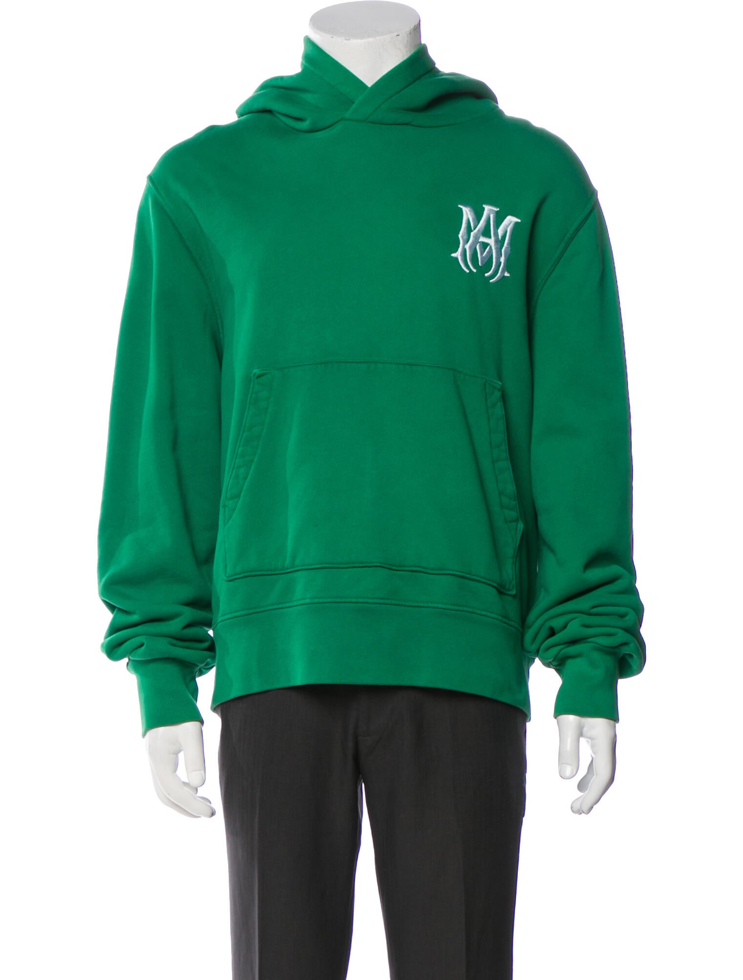 Amiri Graphic Print V-Neck Hoodie