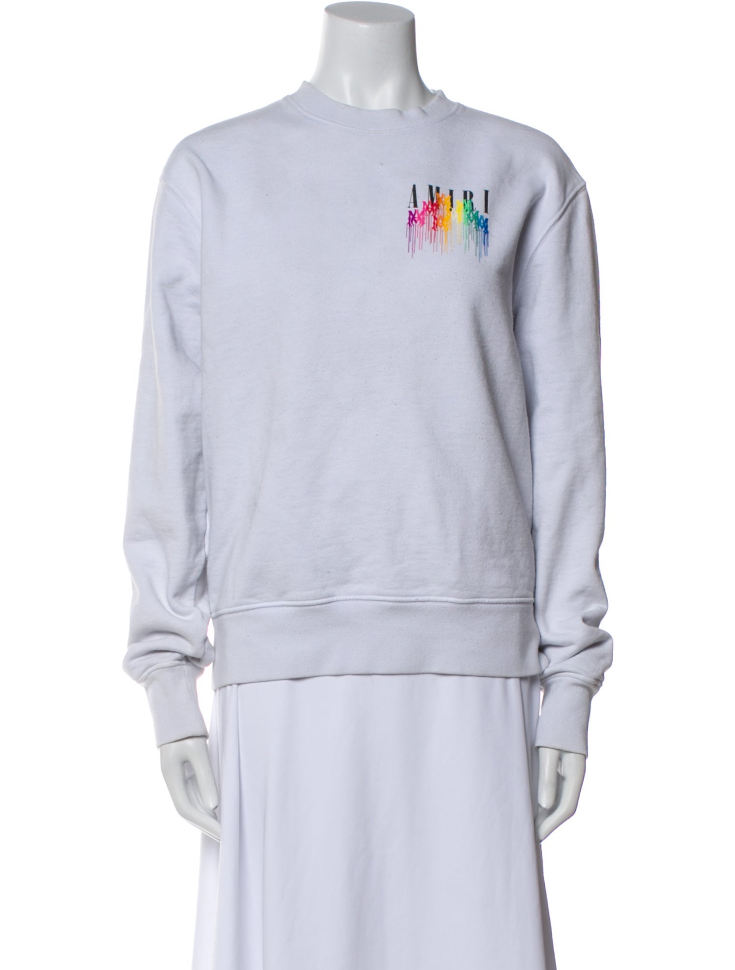 Amiri Crew Neck Long Sleeve Sweatshirt