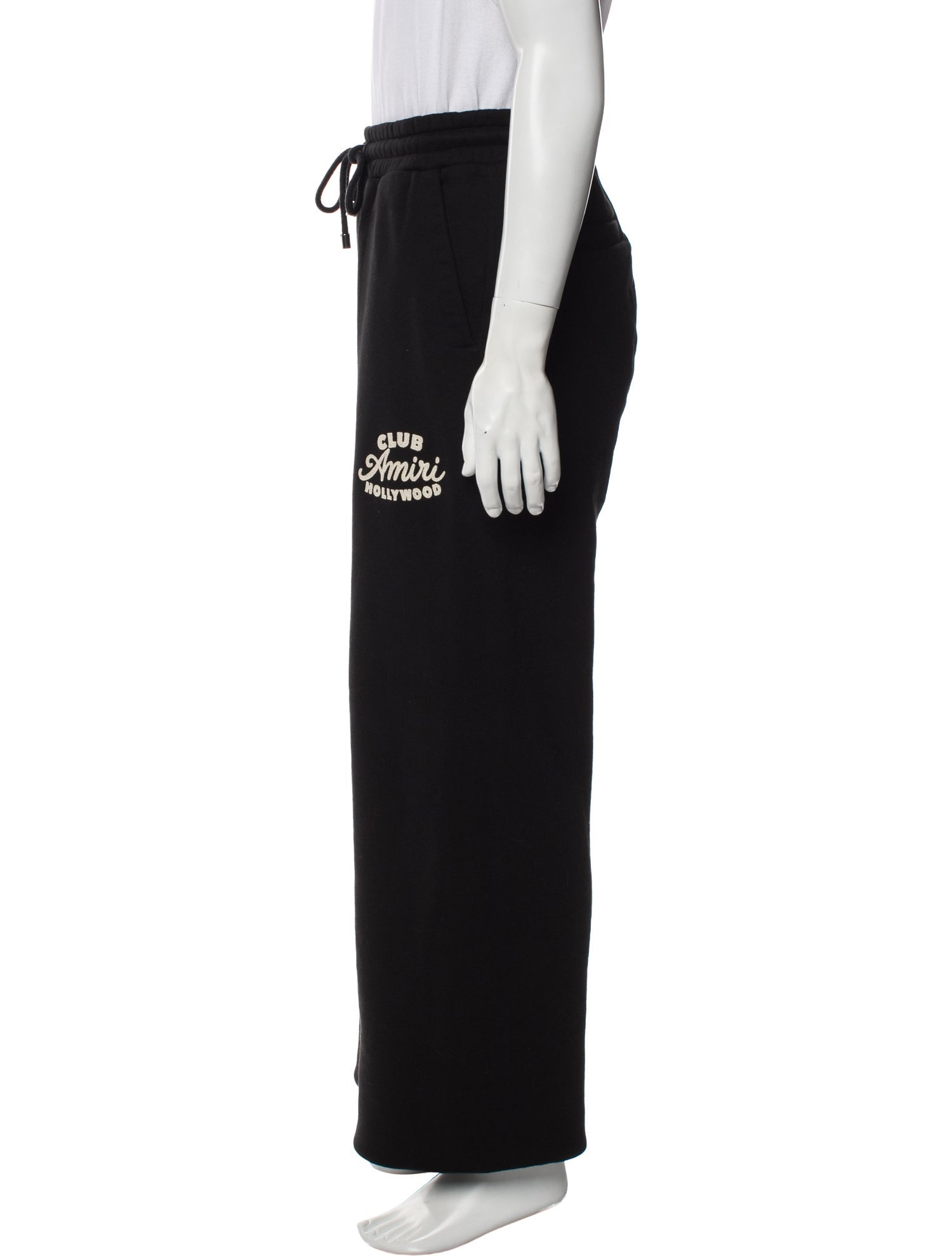 Amiri Graphic Print Embroidered Accent Lounge Bottoms