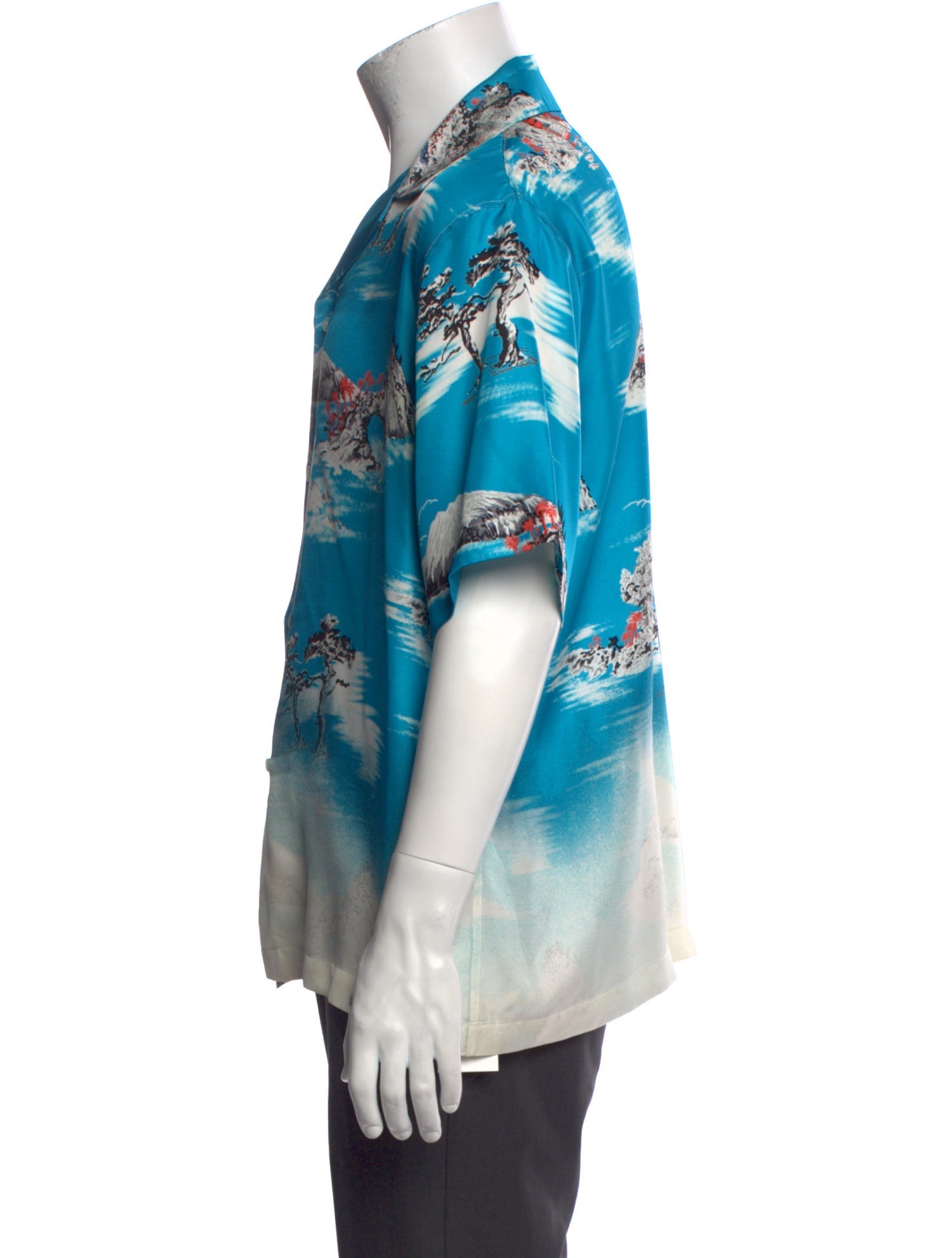 Amiri Silk Printed Shirt