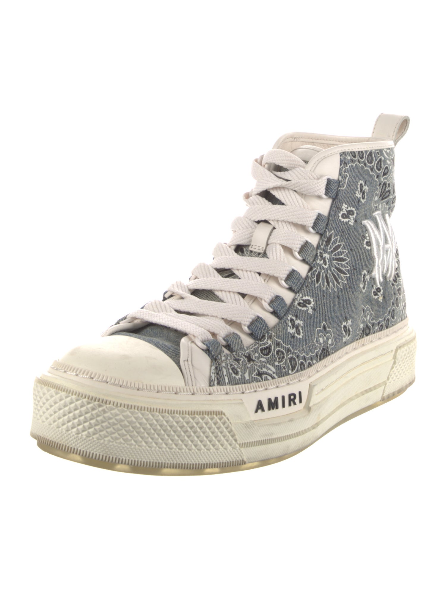 Amiri Canvas Printed Sneakers