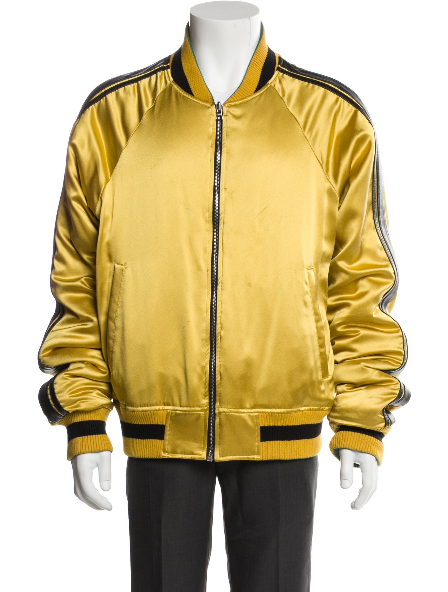 Amiri Reversible Silk Bomber Jacket