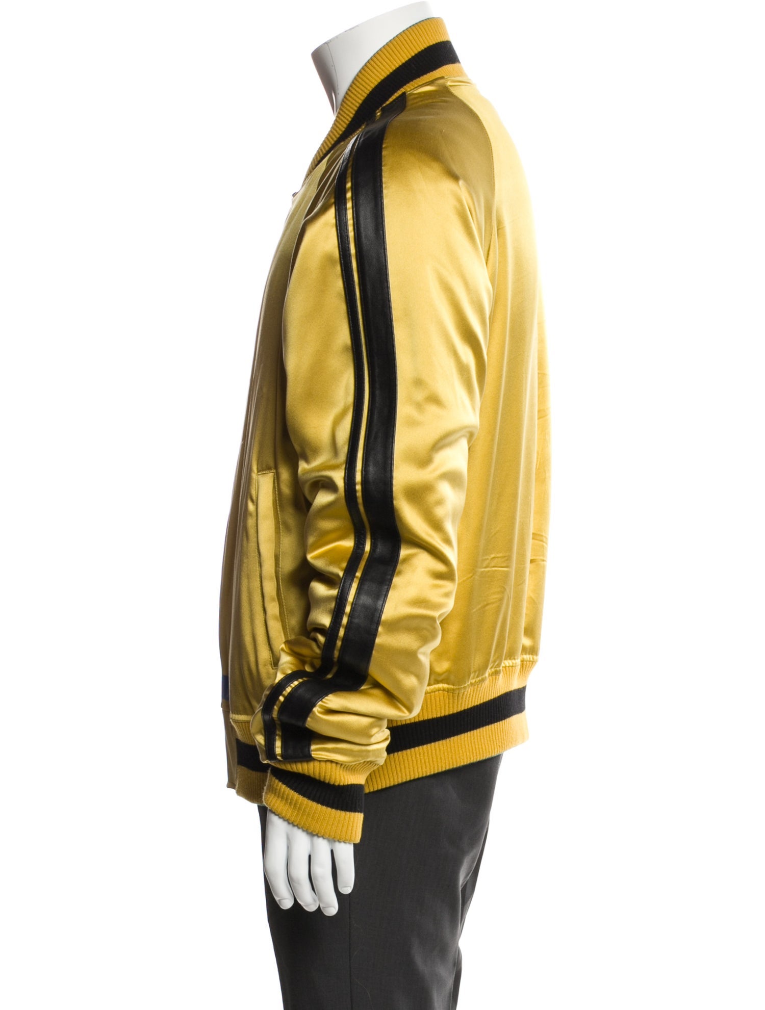 Amiri Reversible Silk Bomber Jacket