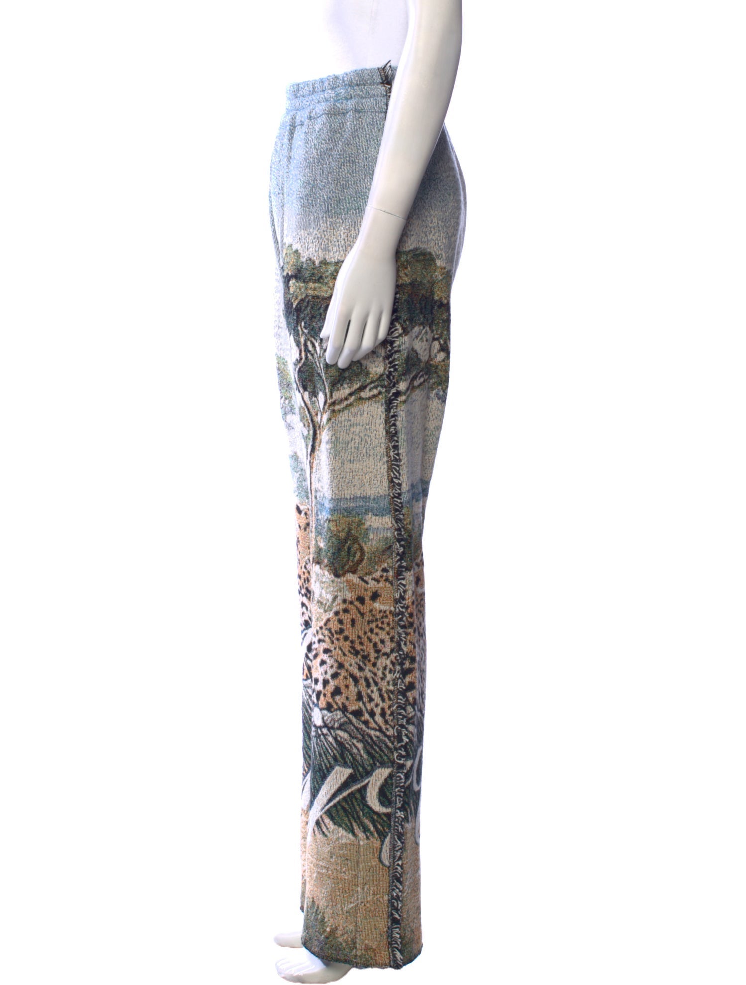 Amiri Printed Wide Leg Pants w/ Tags