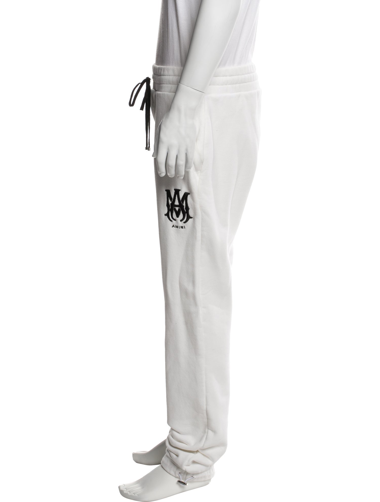 Amiri Graphic Print Embroidered Accent Lounge Bottoms