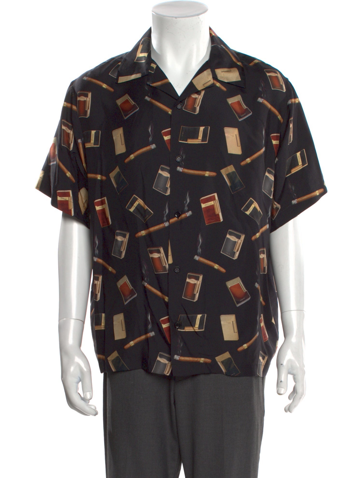 Amiri Silk Printed Shirt