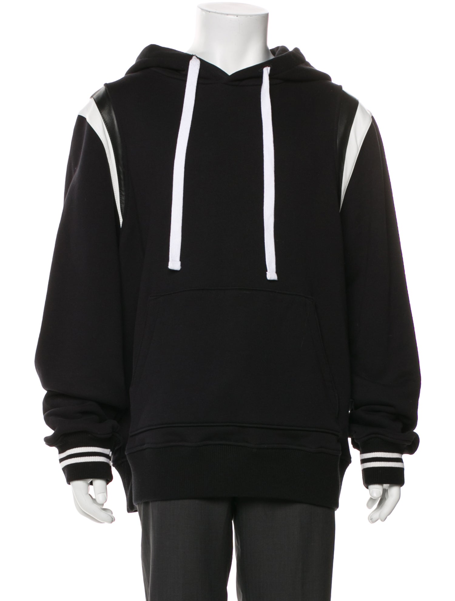 Amiri Colorblock Pattern Crew Neck Hoodie