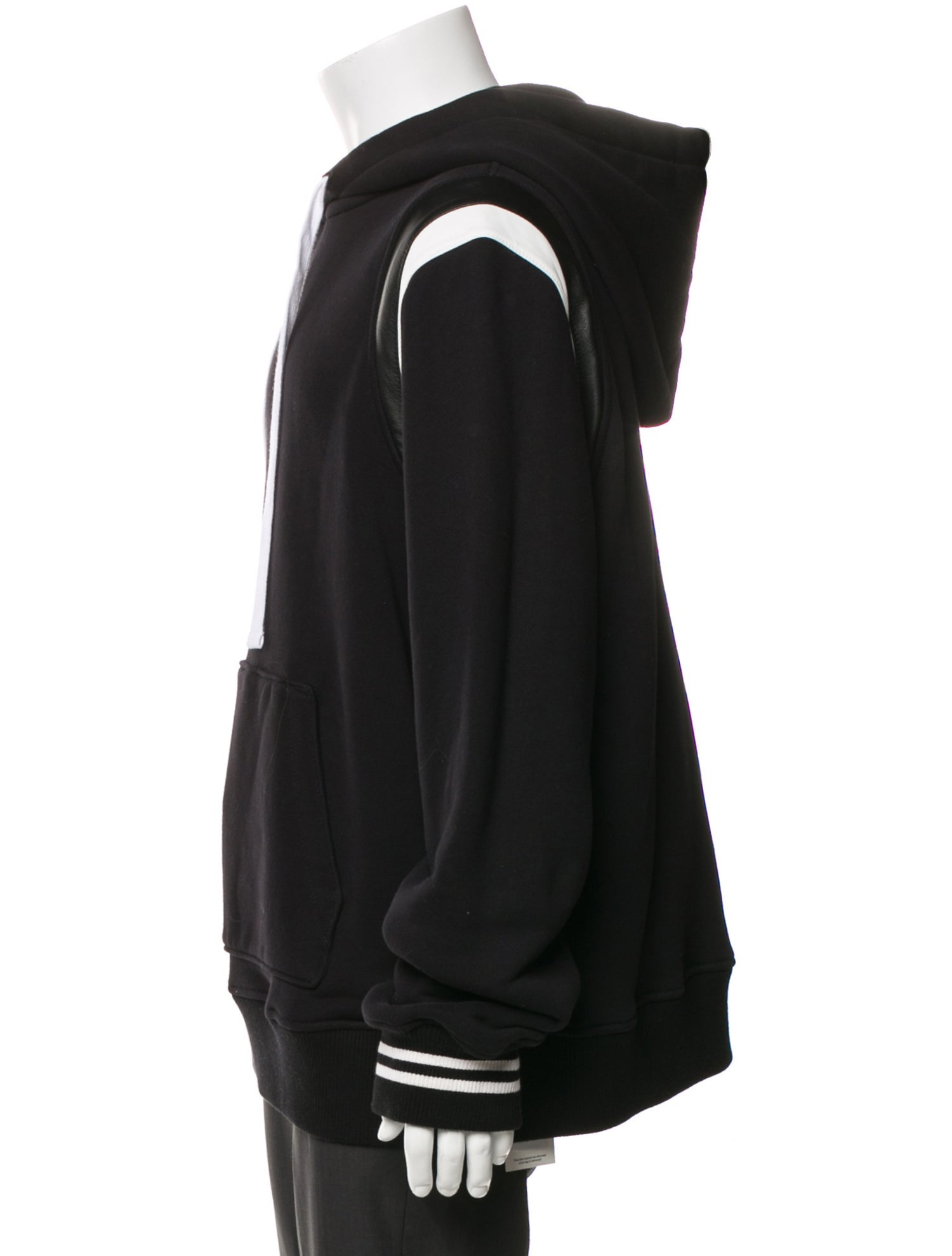 Amiri Colorblock Pattern Crew Neck Hoodie