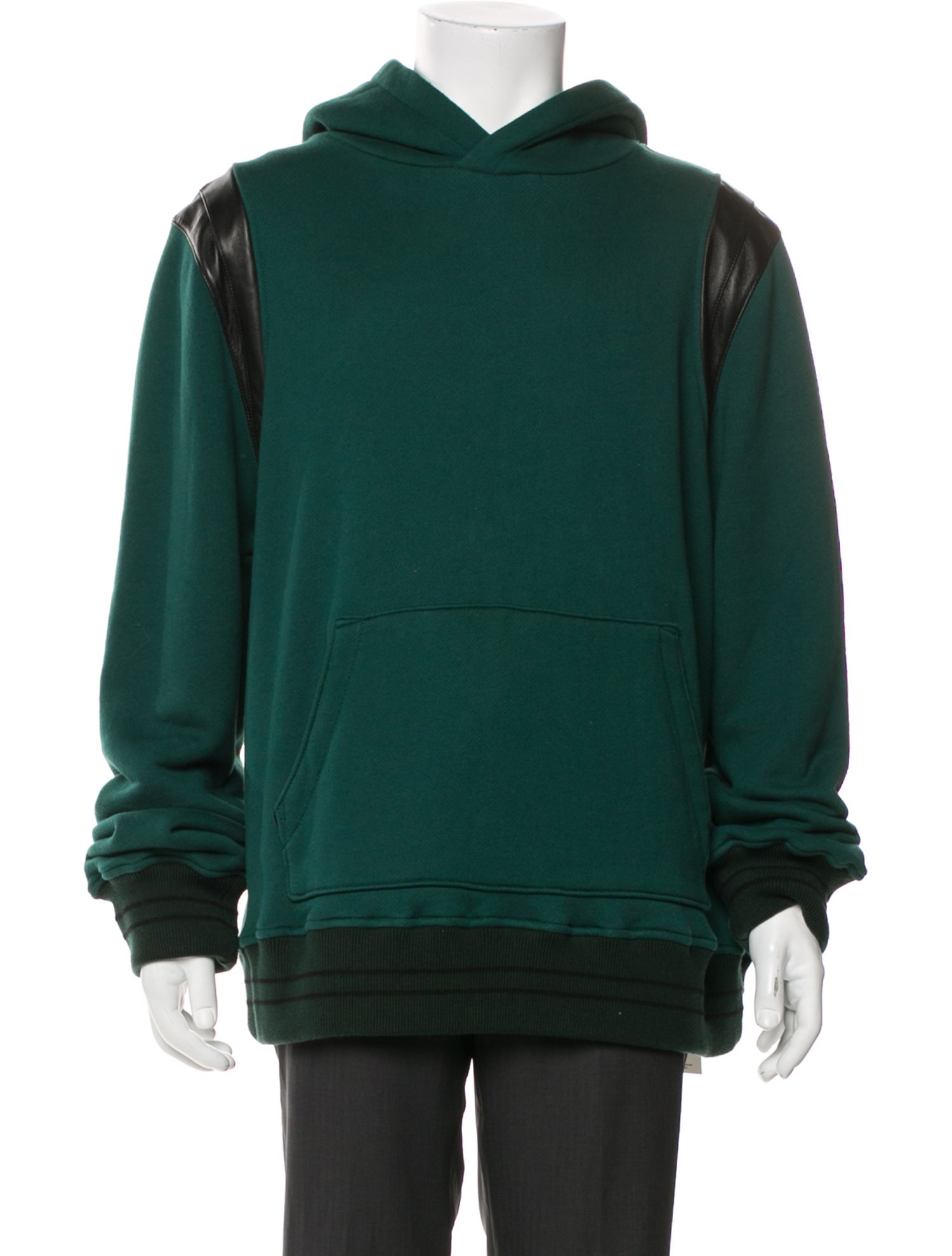 Amiri Colorblock Pattern Crew Neck Hoodie