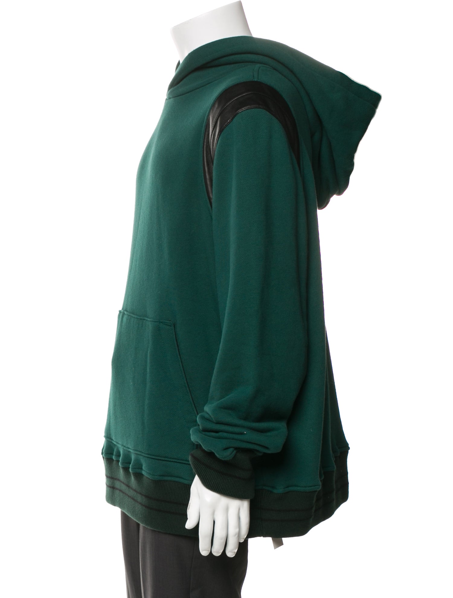 Amiri Colorblock Pattern Crew Neck Hoodie