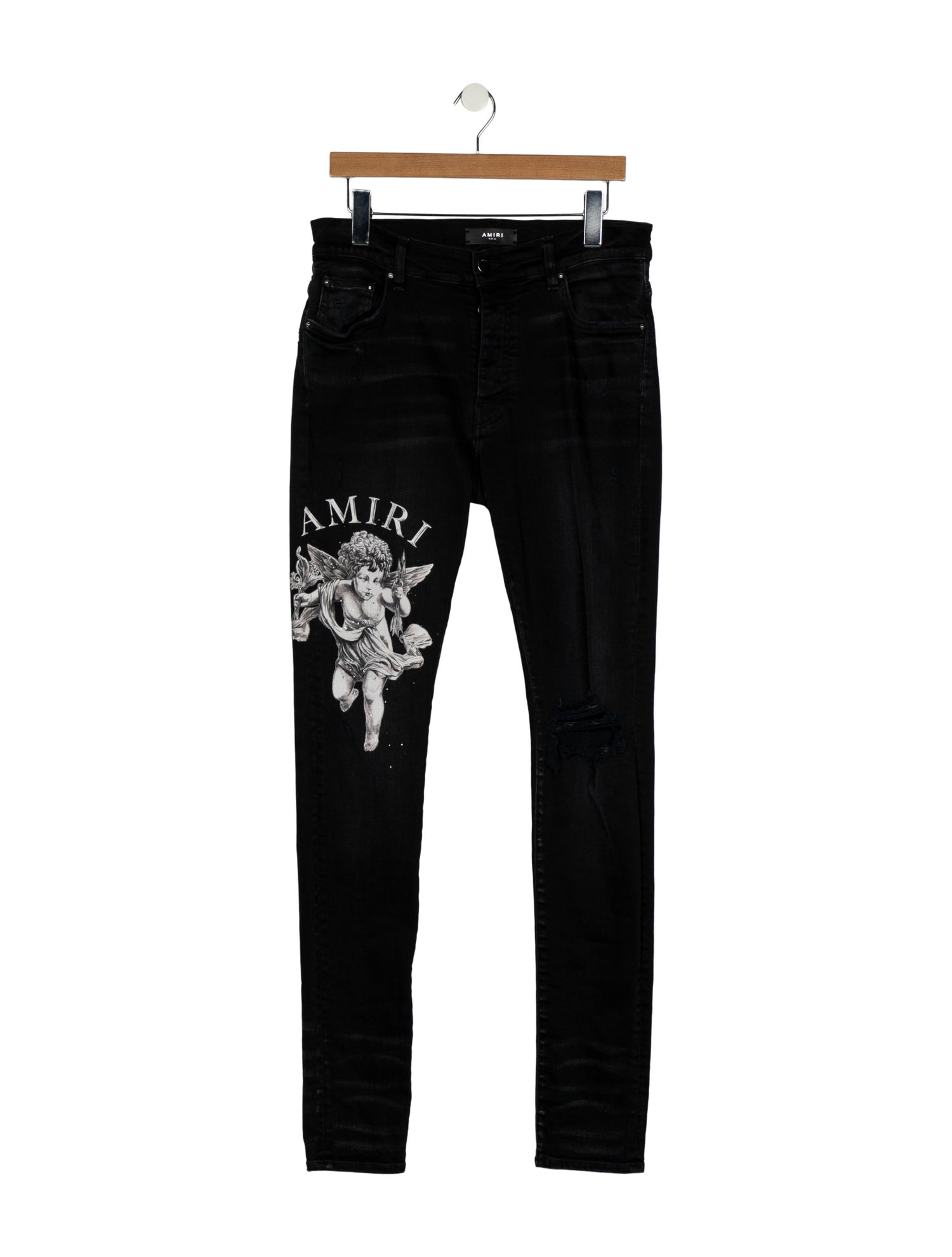 Amiri High-Rise Skinny Leg Jeans