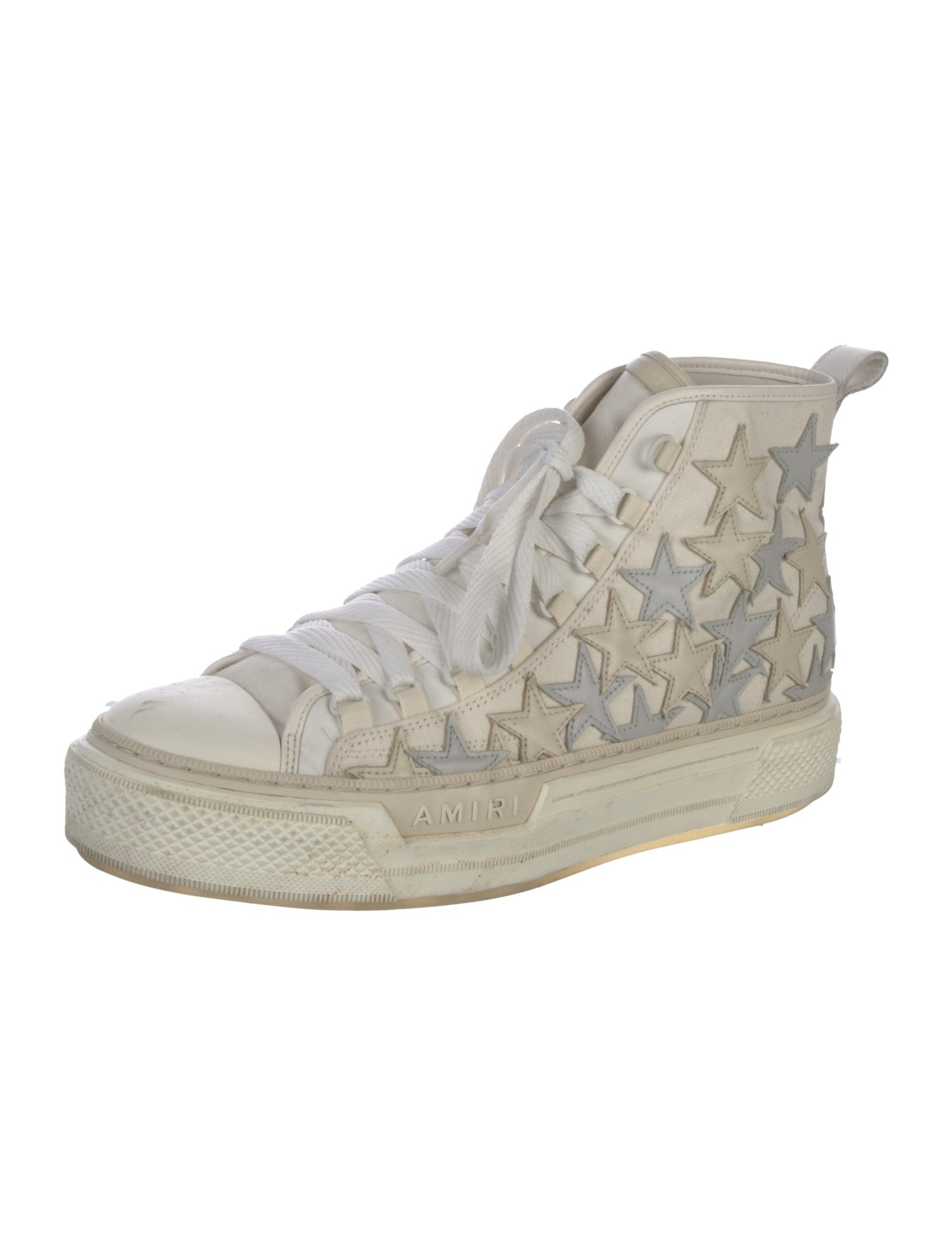 Amiri Canvas Printed Sneakers
