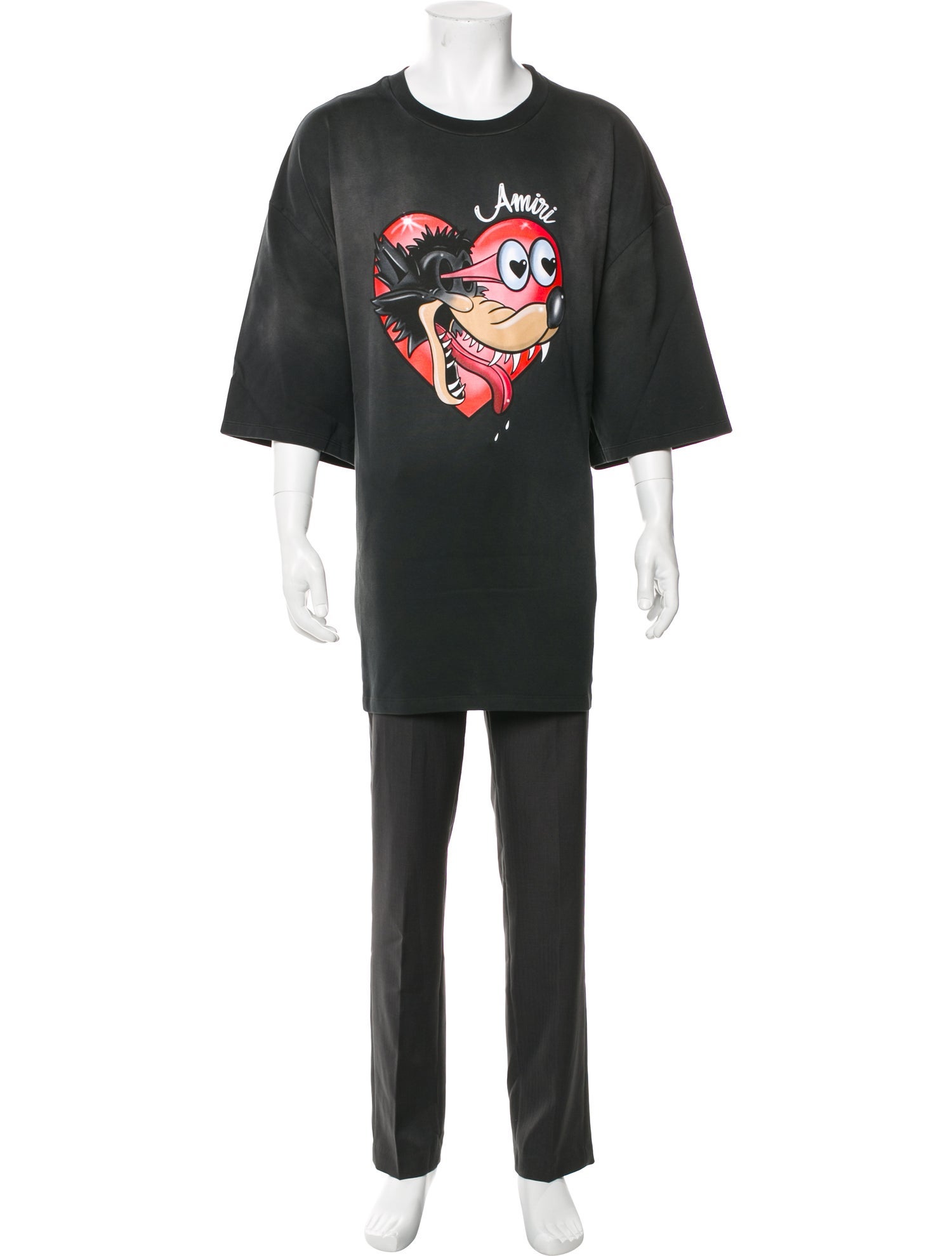 Amiri Graphic Print Crew Neck T-Shirt