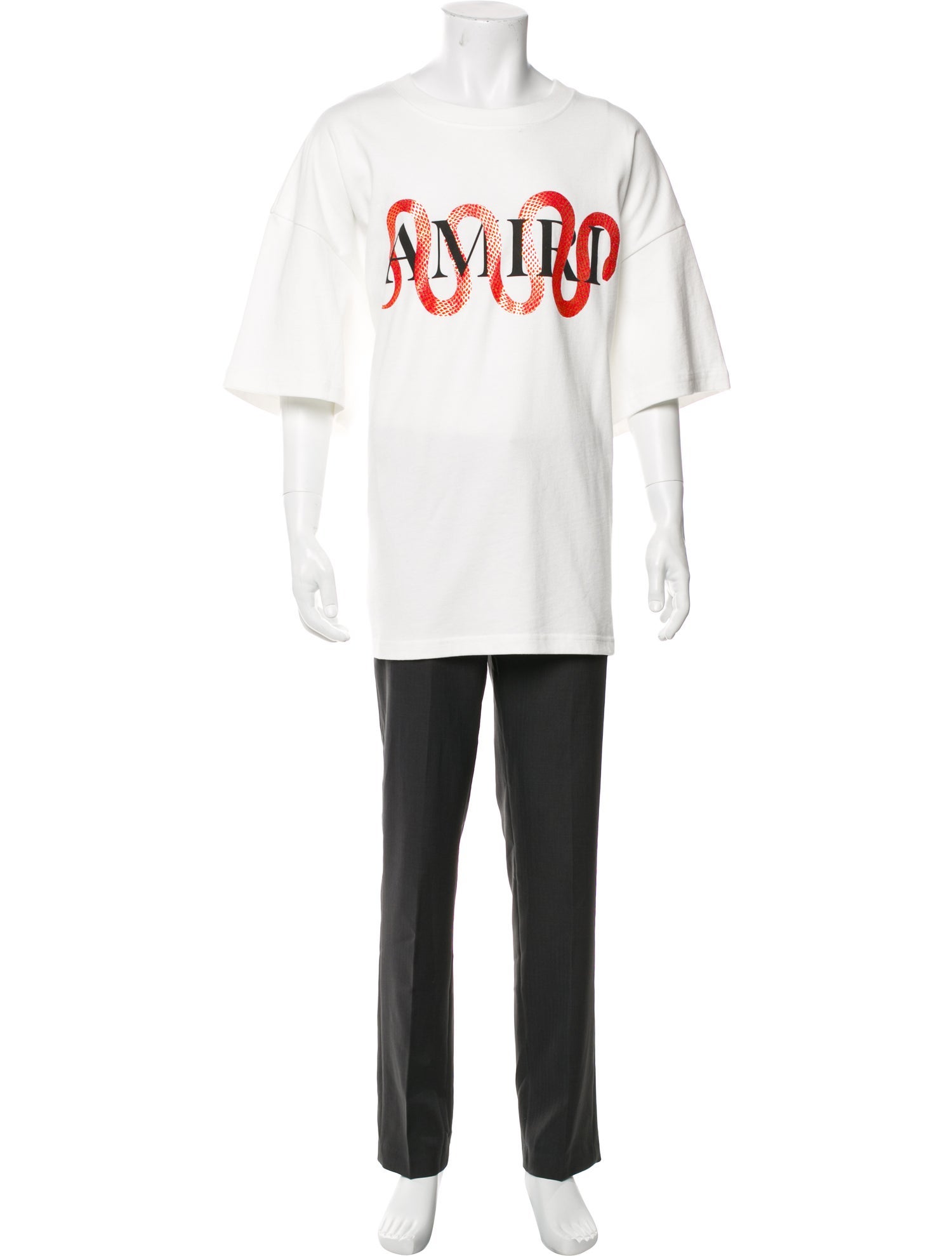 Amiri Graphic Print Crew Neck T-Shirt w/ Tags