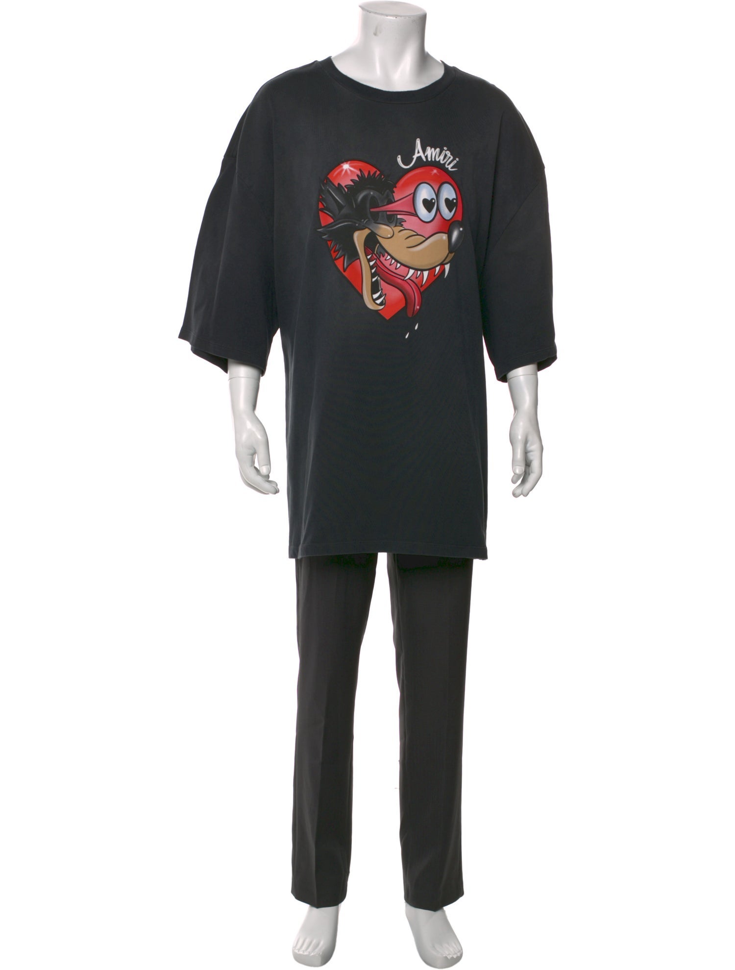 Amiri Graphic Print Crew Neck T-Shirt