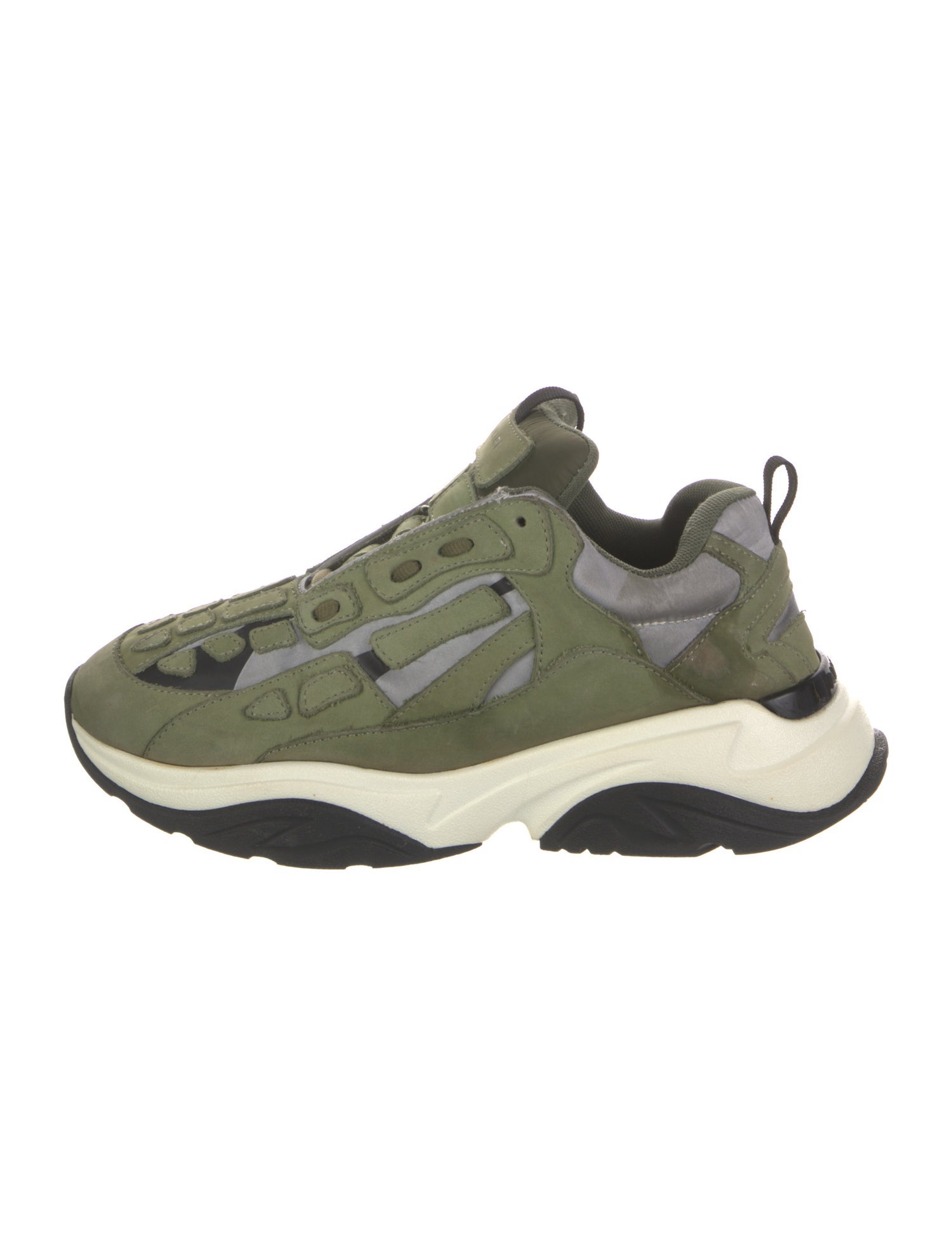 Amiri Suede Printed Sneakers