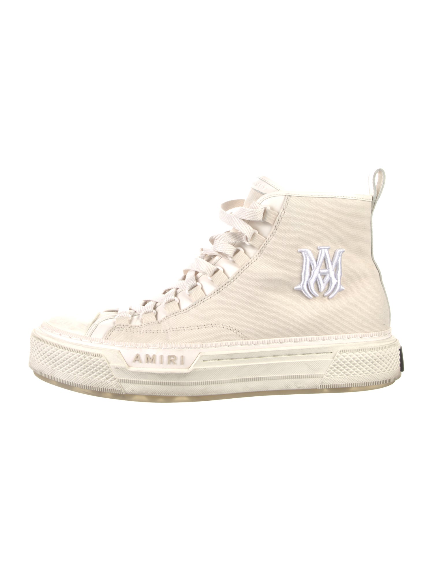 Amiri Leather Printed Sneakers