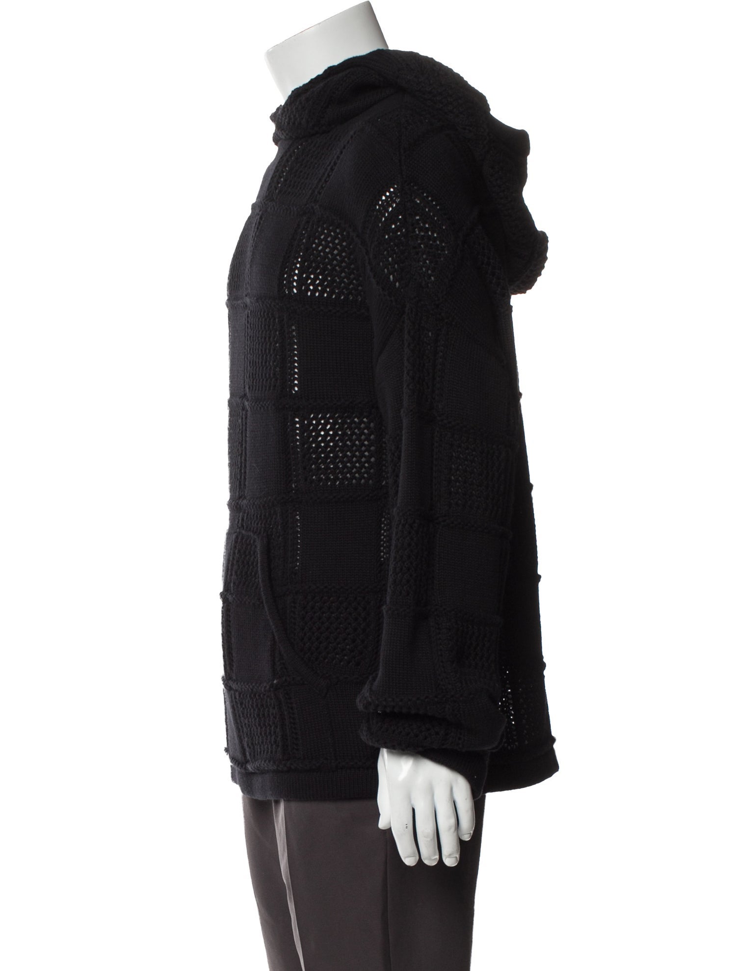 Amiri V-Neck Long Sleeve Hoodie